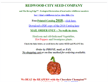 Tablet Screenshot of ecoseeds.com